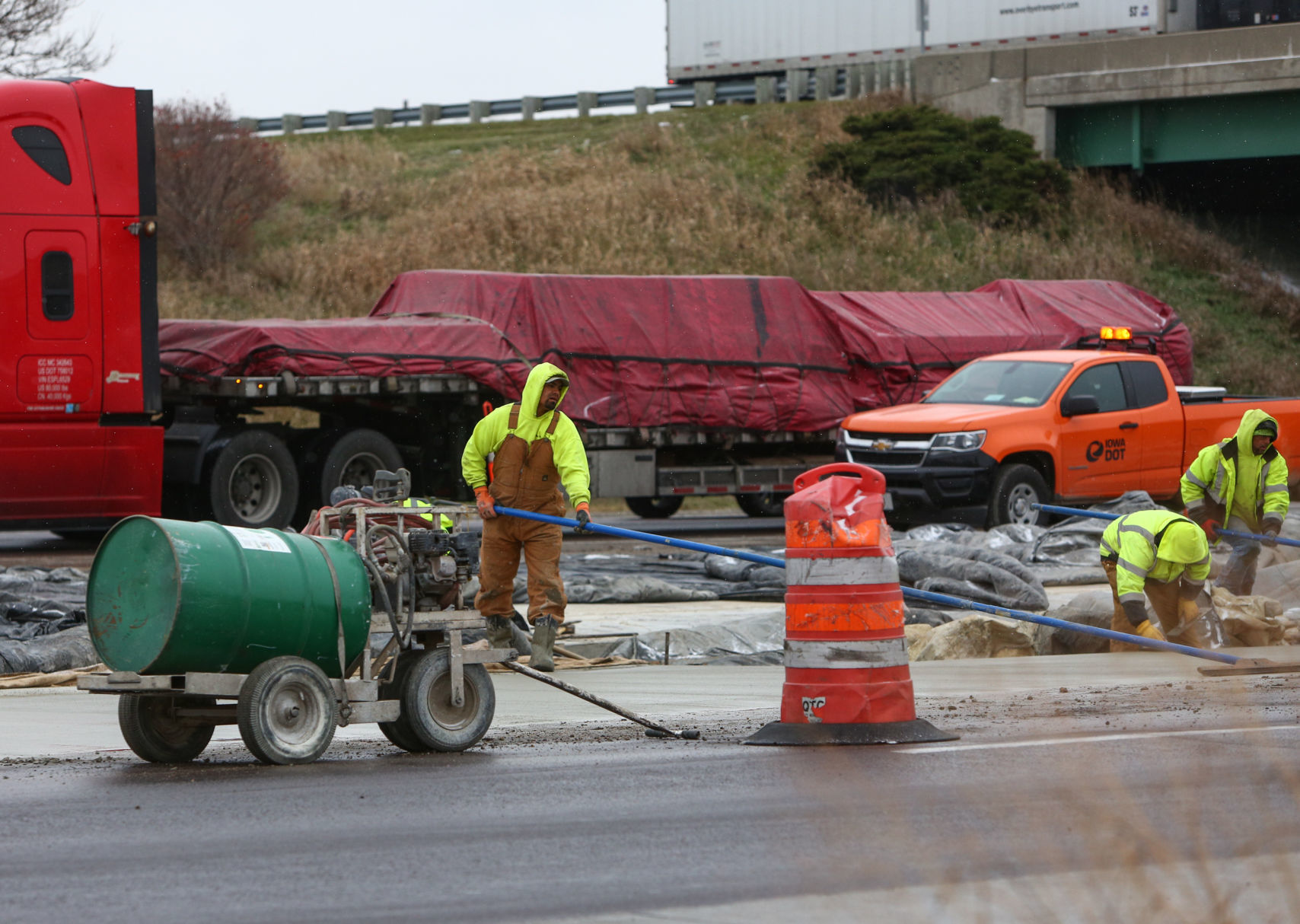 U.S. Highway 122 Clear Lake construction - 2